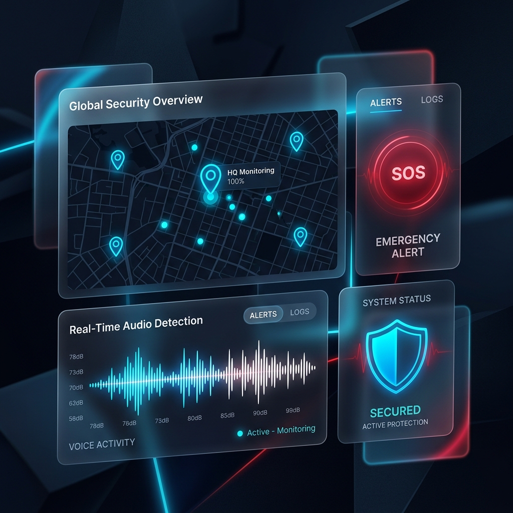 Consola de monitoreo de seguridad